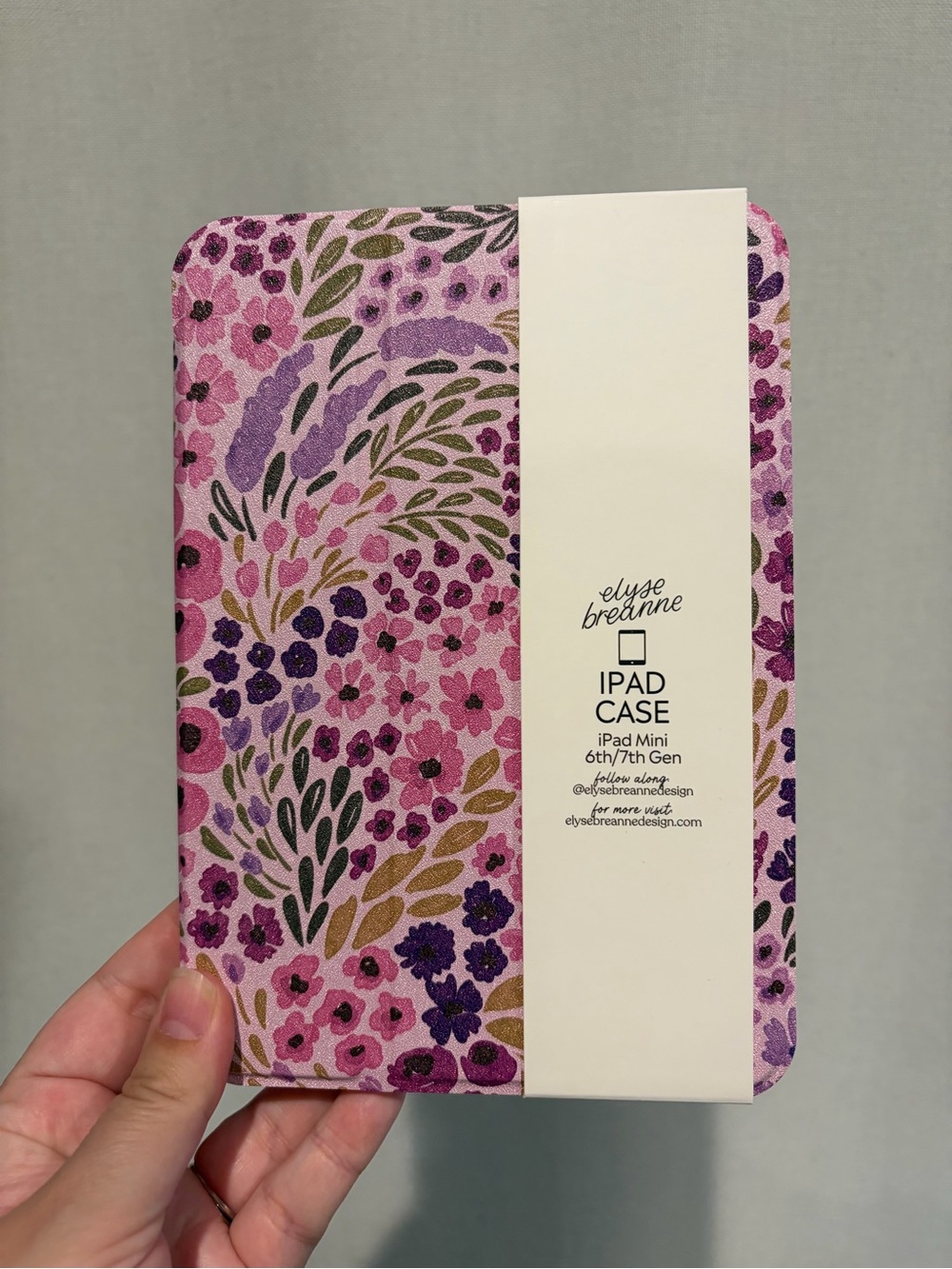 Floral iPad mini case